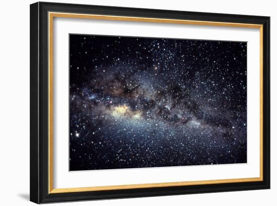 Optical Image of the Milky Way In the Night Sky-Dr. Fred Espenak-Framed Photographic Print