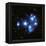 Optical Image of the Pleiades Star Cluste-Celestial Image-Framed Premier Image Canvas