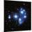 Optical Image of the Pleiades Star Cluste-Celestial Image-Mounted Premium Photographic Print