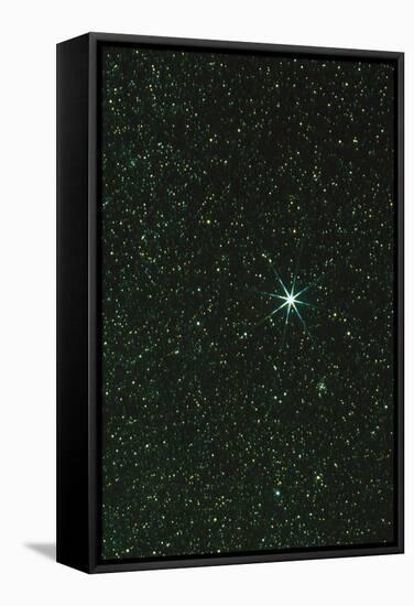 Optical Image of the Star Sirius-John Sanford-Framed Premier Image Canvas