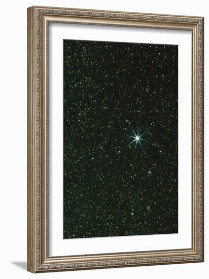 Optical Image of the Star Sirius-John Sanford-Framed Photographic Print