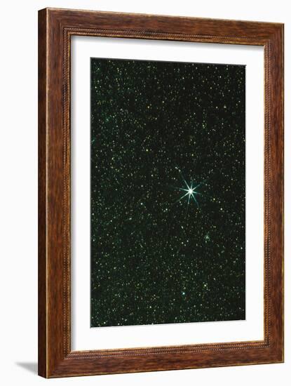 Optical Image of the Star Sirius-John Sanford-Framed Photographic Print