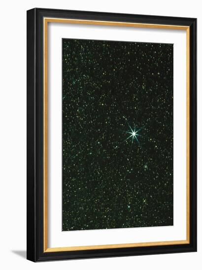 Optical Image of the Star Sirius-John Sanford-Framed Photographic Print