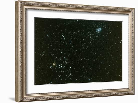 Optical Photo of the Hyades Star Cluster-John Sanford-Framed Photographic Print