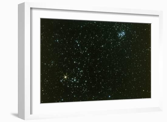 Optical Photo of the Hyades Star Cluster-John Sanford-Framed Photographic Print