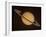 Optical Pictures Taken by Voyager 1 of Planet Saturn-null-Framed Photographic Print