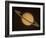 Optical Pictures Taken by Voyager 1 of Planet Saturn-null-Framed Photographic Print