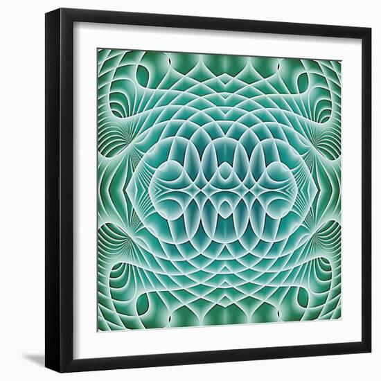 Optical Resonance-Michael Banks-Framed Giclee Print