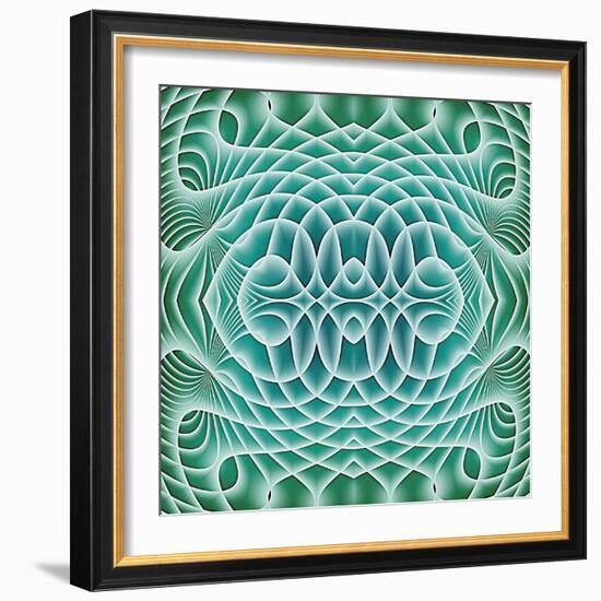 Optical Resonance-Michael Banks-Framed Giclee Print