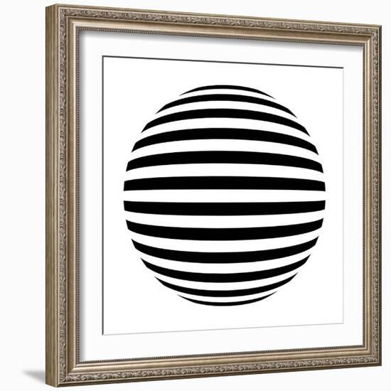 Optrix I-Sasha Blake-Framed Giclee Print