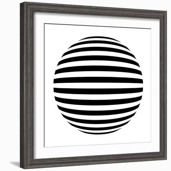 Optrix I-Sasha Blake-Framed Giclee Print