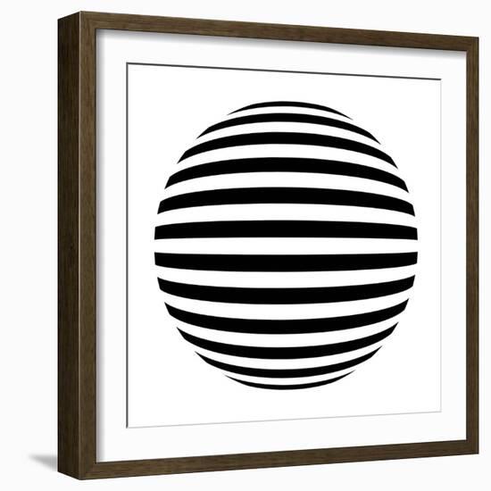 Optrix I-Sasha Blake-Framed Giclee Print