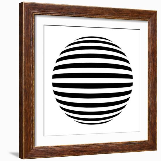 Optrix I-Sasha Blake-Framed Giclee Print