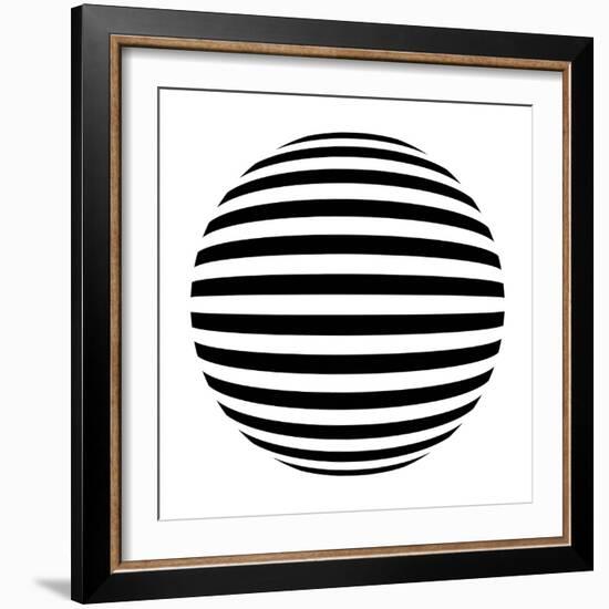 Optrix I-Sasha Blake-Framed Giclee Print