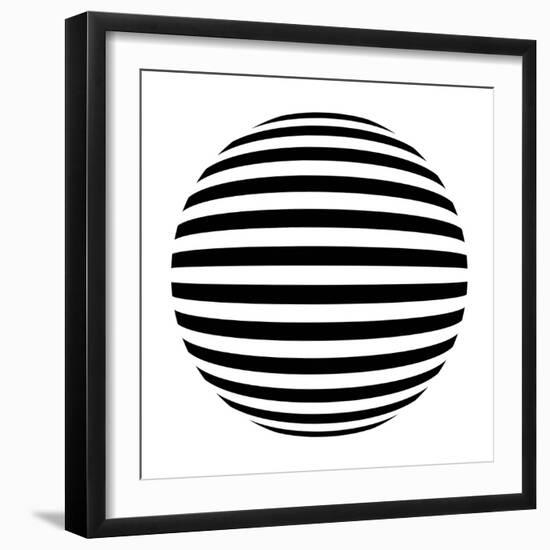 Optrix I-Sasha Blake-Framed Giclee Print