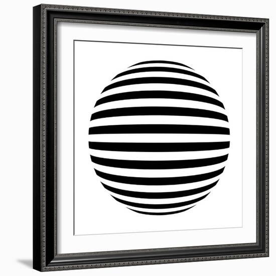 Optrix I-Sasha Blake-Framed Giclee Print