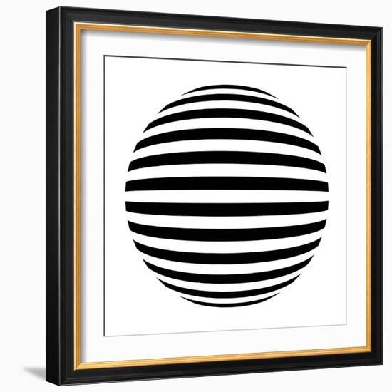 Optrix I-Sasha Blake-Framed Giclee Print