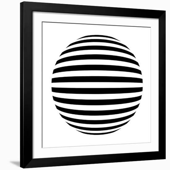 Optrix I-Sasha Blake-Framed Giclee Print