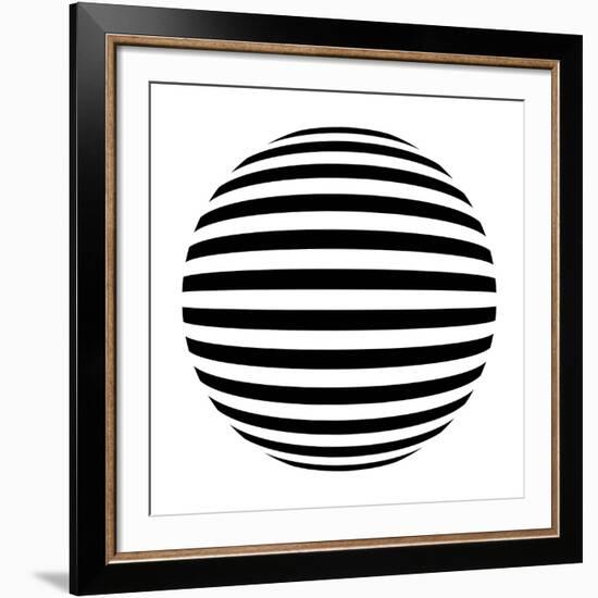 Optrix I-Sasha Blake-Framed Giclee Print