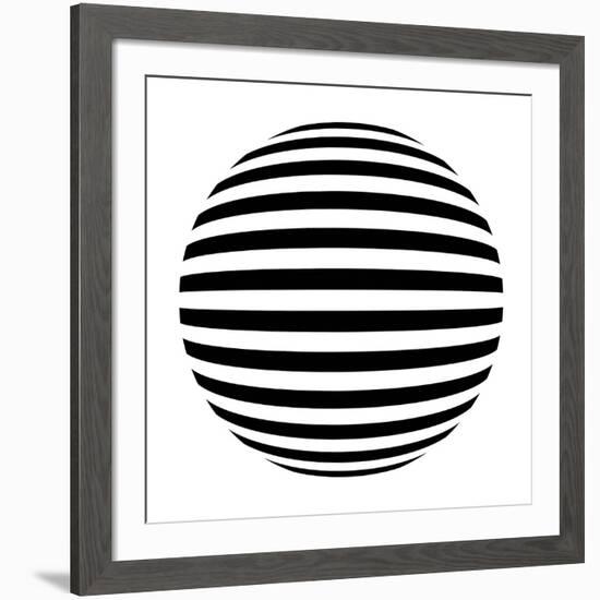 Optrix I-Sasha Blake-Framed Giclee Print