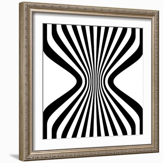 Optrix II-Sasha Blake-Framed Giclee Print