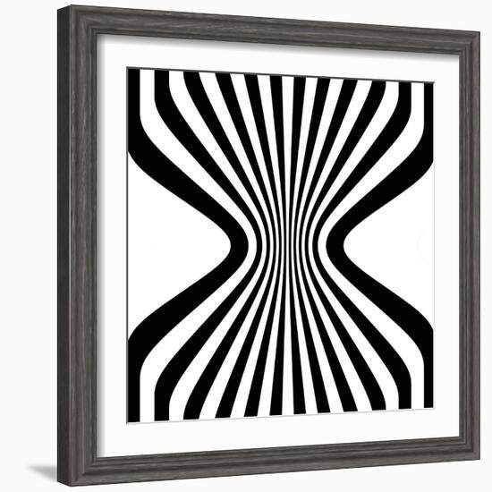 Optrix II-Sasha Blake-Framed Giclee Print