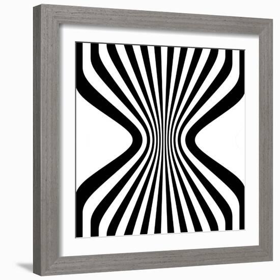 Optrix II-Sasha Blake-Framed Giclee Print