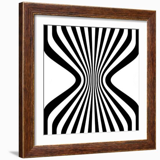 Optrix II-Sasha Blake-Framed Giclee Print