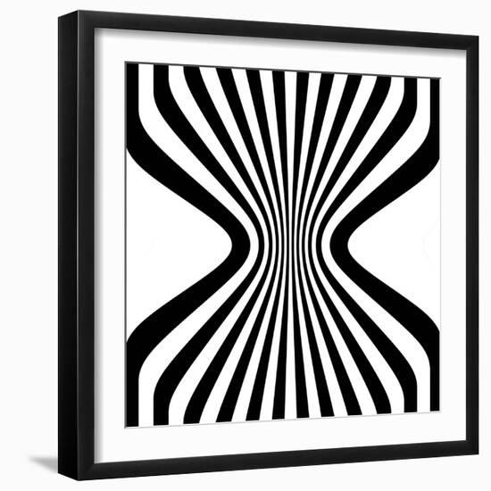 Optrix II-Sasha Blake-Framed Giclee Print