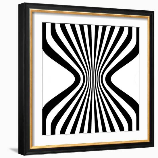 Optrix II-Sasha Blake-Framed Giclee Print