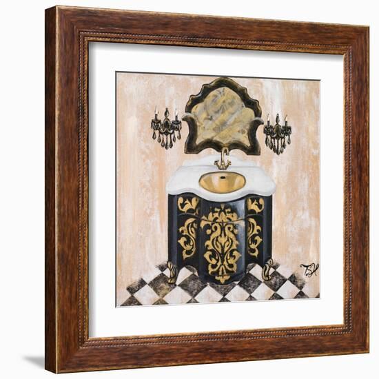 Opulance Bath I-Tiffany Hakimipour-Framed Art Print