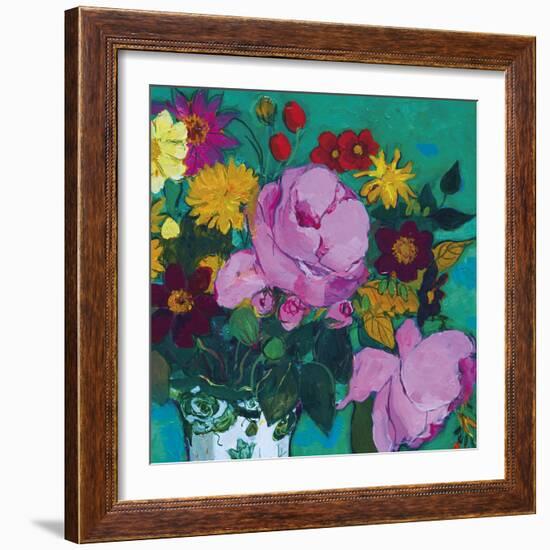 Opulent Floral - Glow-Ann Oram-Framed Giclee Print