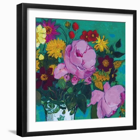 Opulent Floral - Glow-Ann Oram-Framed Giclee Print