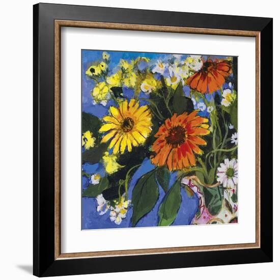 Opulent Floral - Radiant-Ann Oram-Framed Giclee Print