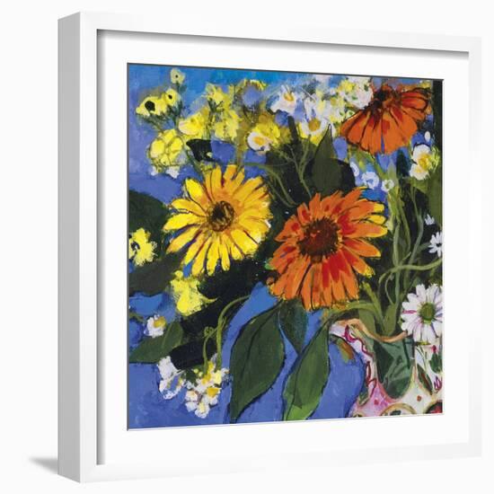 Opulent Floral - Radiant-Ann Oram-Framed Giclee Print