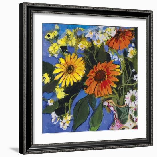 Opulent Floral - Radiant-Ann Oram-Framed Giclee Print