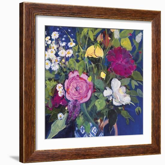 Opulent Floral - Shine-Ann Oram-Framed Giclee Print