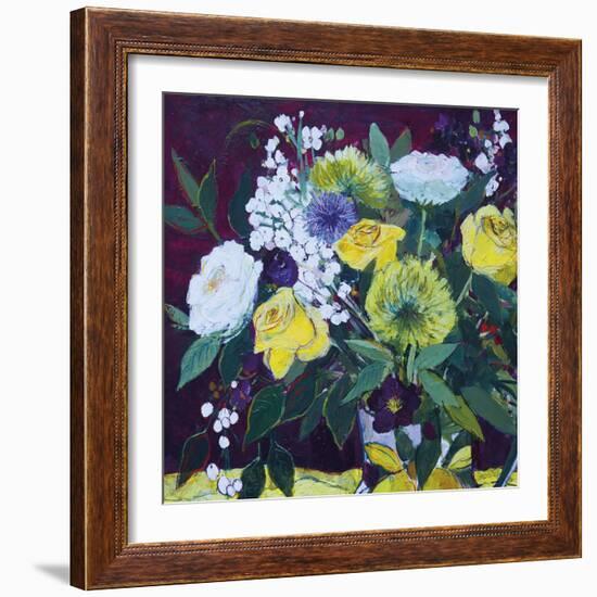 Opulent Floral - Thrive-Ann Oram-Framed Giclee Print