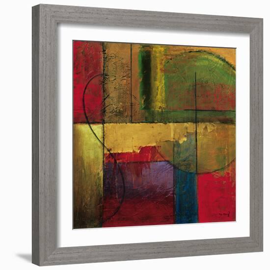 Opulent Relief I-Mike Klung-Framed Art Print