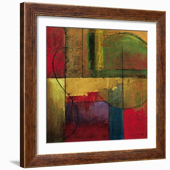 Opulent Relief I-Mike Klung-Framed Art Print