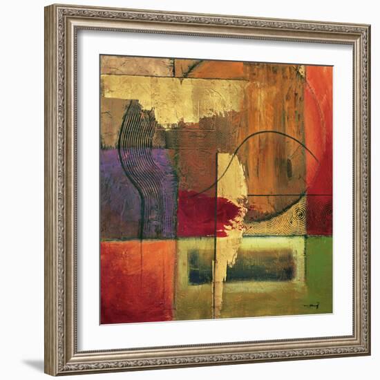 Opulent Relief II-Mike Klung-Framed Art Print