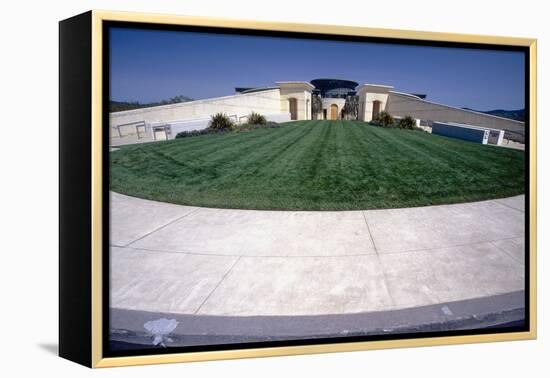 Opus One Winery Building, Napa Valley, CA-George Oze-Framed Premier Image Canvas