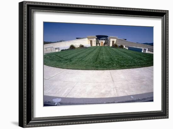 Opus One Winery Building, Napa Valley, CA-George Oze-Framed Photographic Print