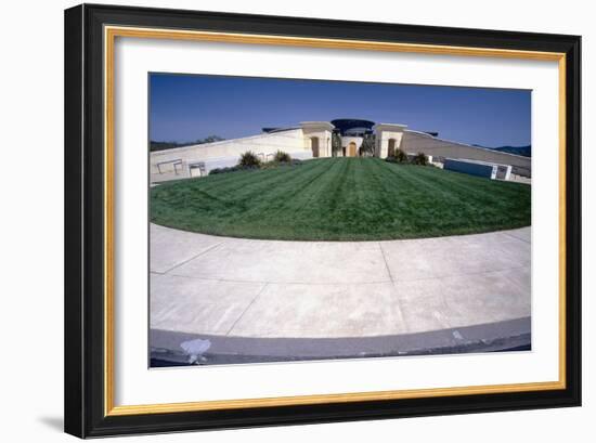 Opus One Winery Building, Napa Valley, CA-George Oze-Framed Photographic Print