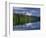 OR, Mount Hood NF and conifer forest reflect on calm surface of Lost Lake.-John Barger-Framed Photographic Print