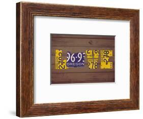 OR State Love-Design Turnpike-Framed Giclee Print
