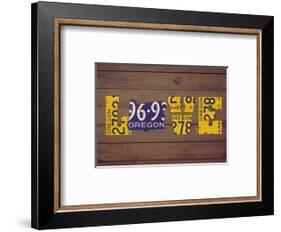 OR State Love-Design Turnpike-Framed Giclee Print