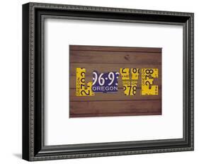 OR State Love-Design Turnpike-Framed Giclee Print