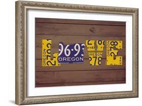 OR State Love-Design Turnpike-Framed Giclee Print