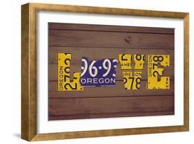 OR State Love-Design Turnpike-Framed Giclee Print